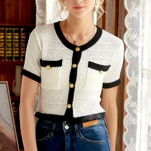 NWT Elegant button front cardigan